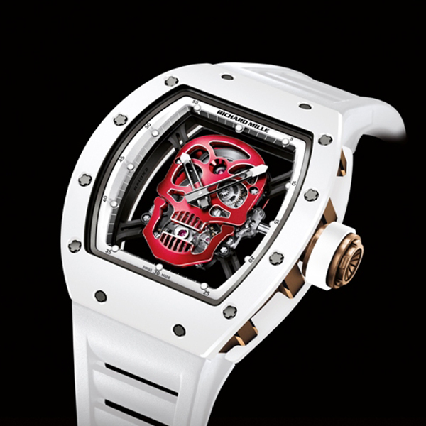 Replica Richard Mille RM052 red skull Toutuo flywheel Watch Replica Richard Mille RM052 red skull Toutuo flywheel Watch